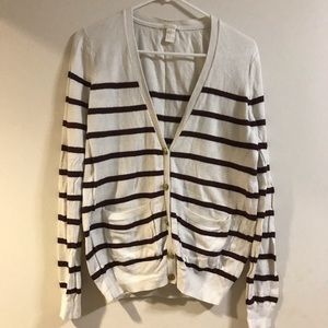 Striped Forever 21 Cardigan